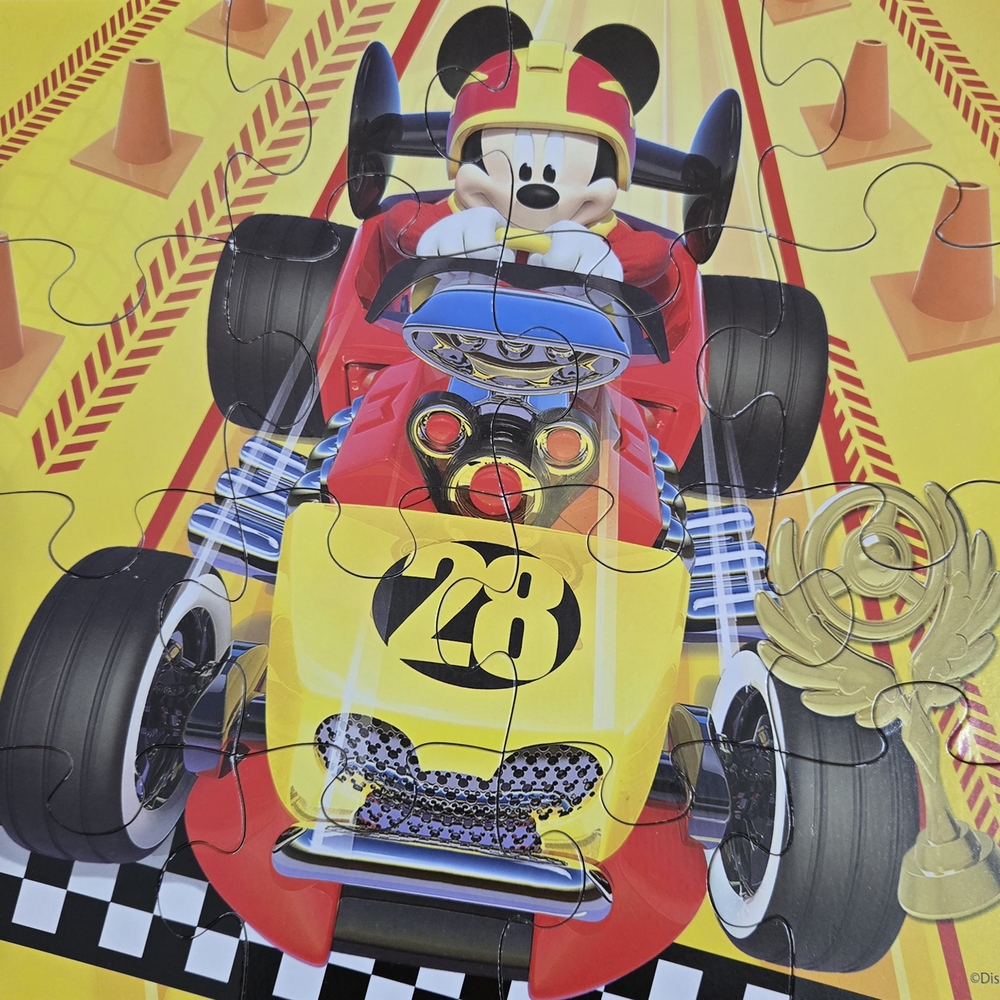 Disney Mickey Mouse Roadster Racers Puzzle Set Of 7 Puzzles - Picture 7 of 9